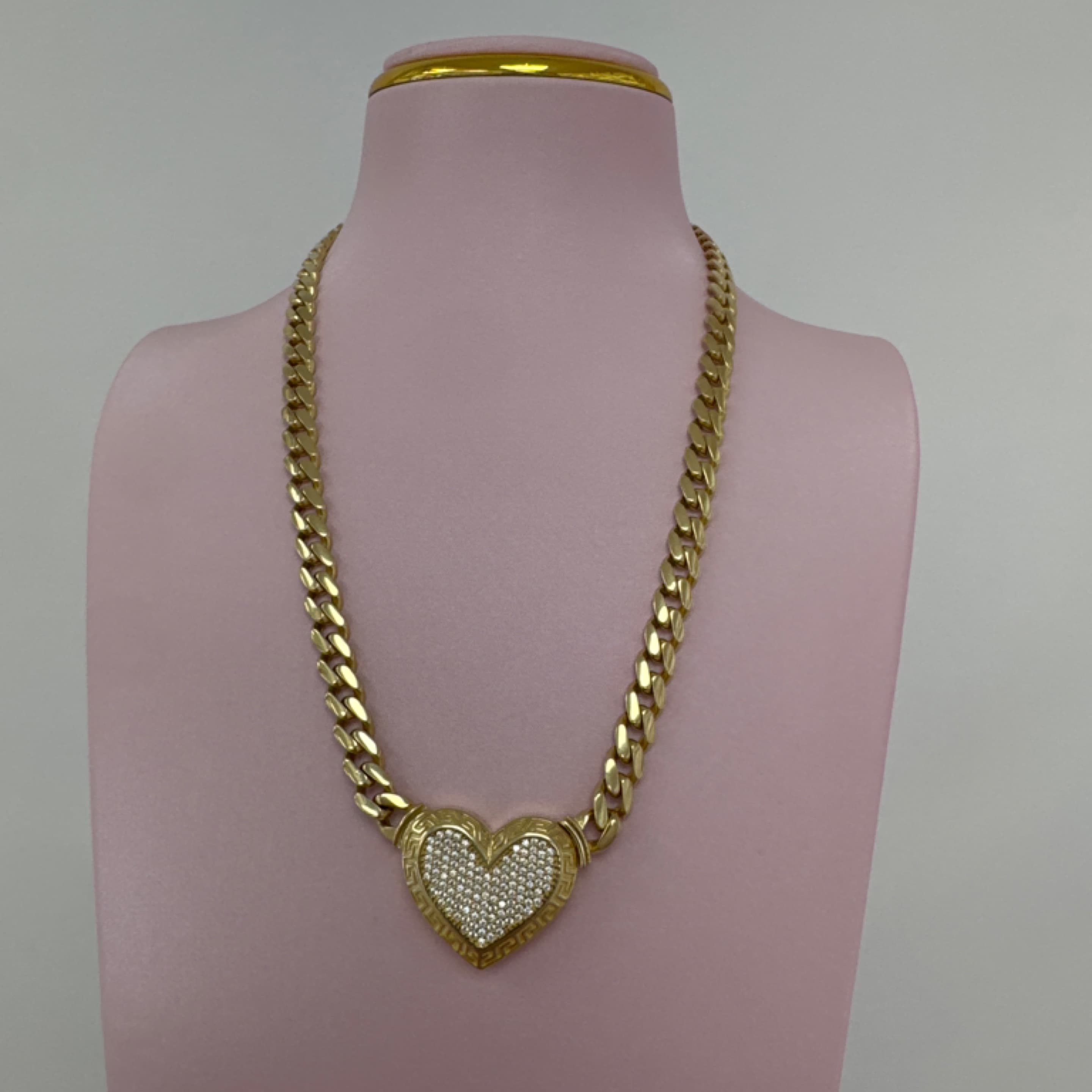 Heart Choker 6.5mm 14KT