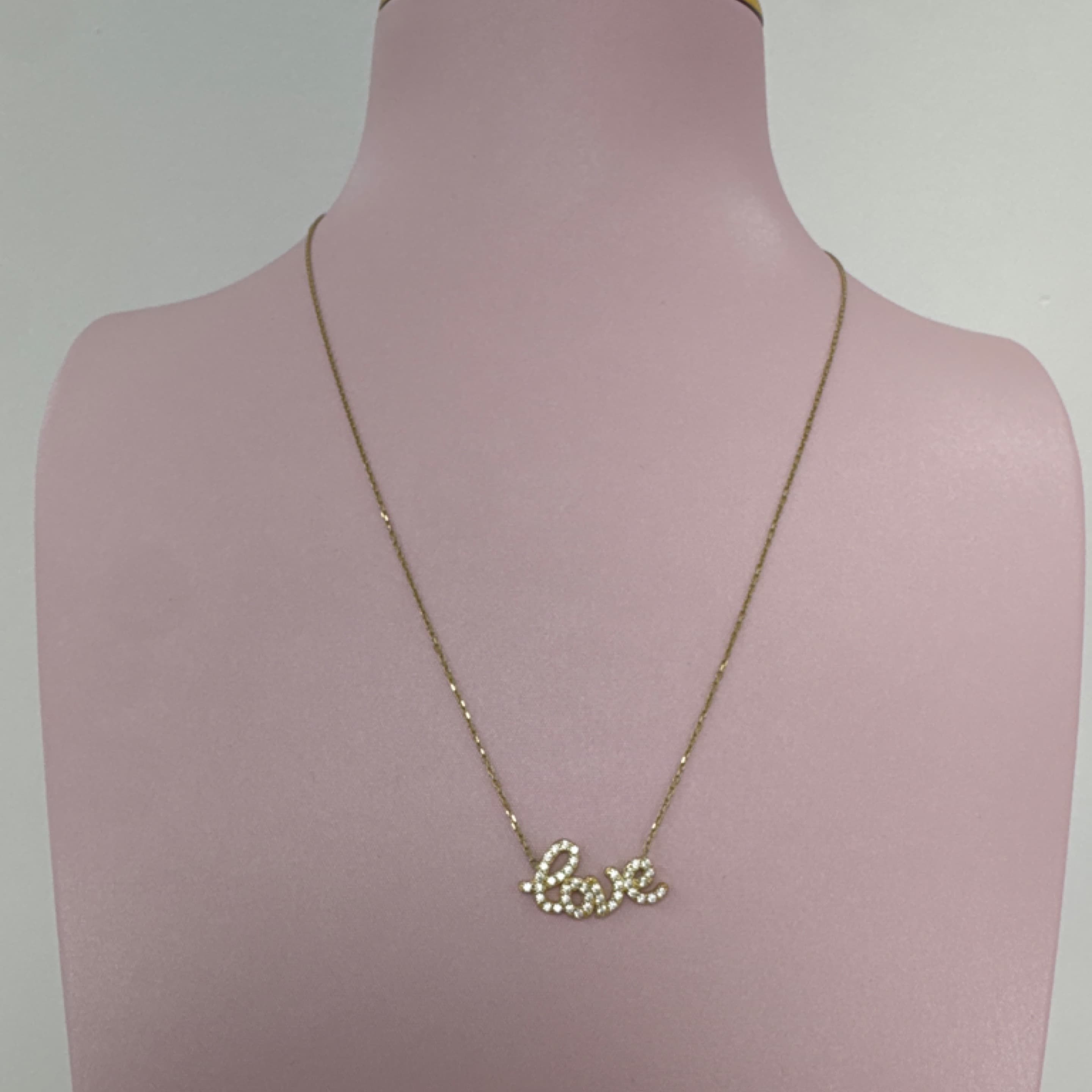 Love elegant chain Zc 14KT