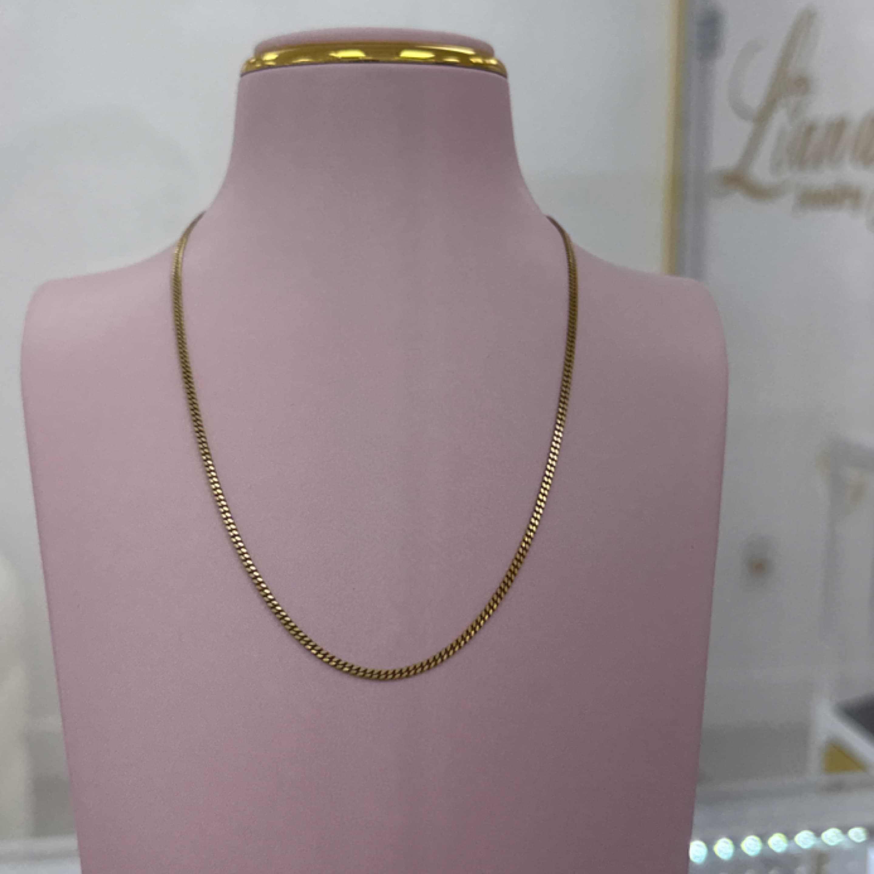Micro Cuban link chain chain 2mm 14KT