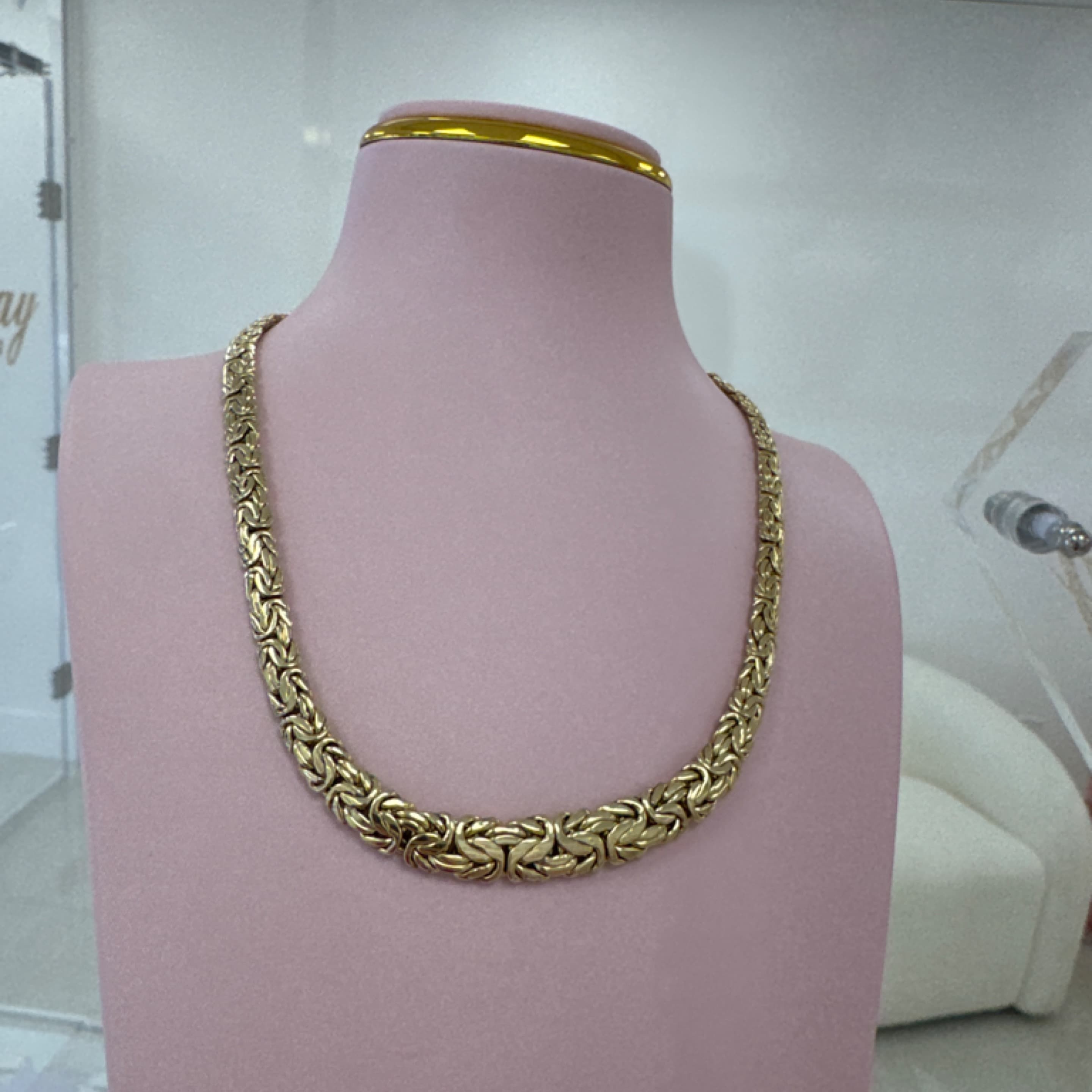 Byzantine Choker 10KT
