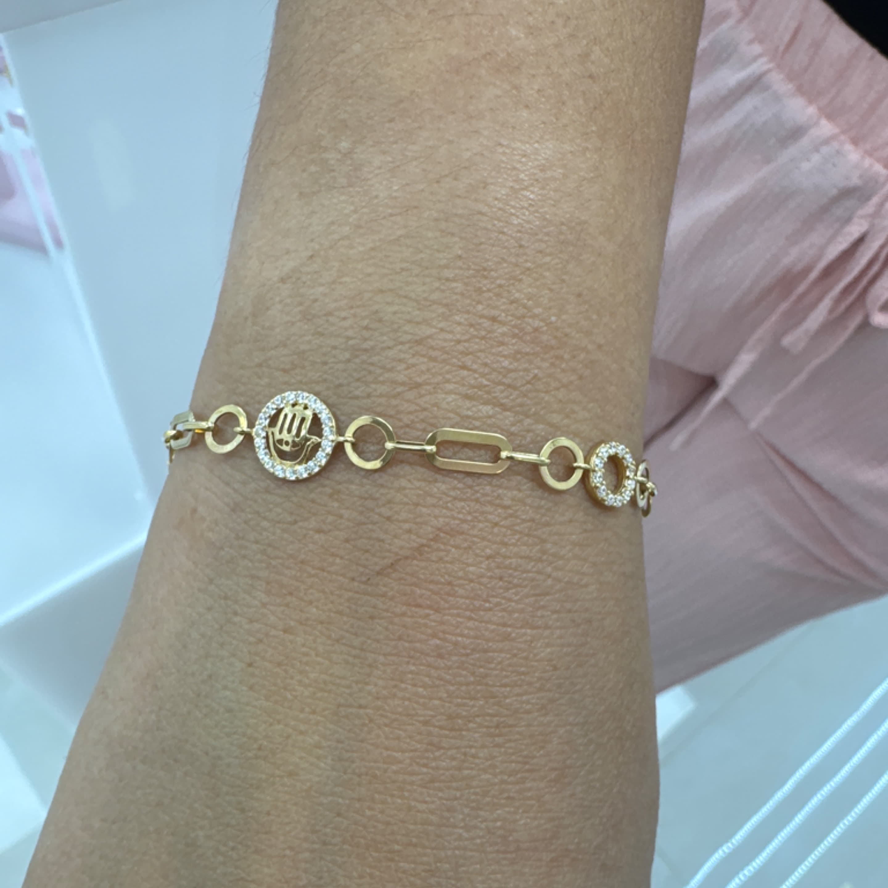 Fatima's hand bracelet 14KT