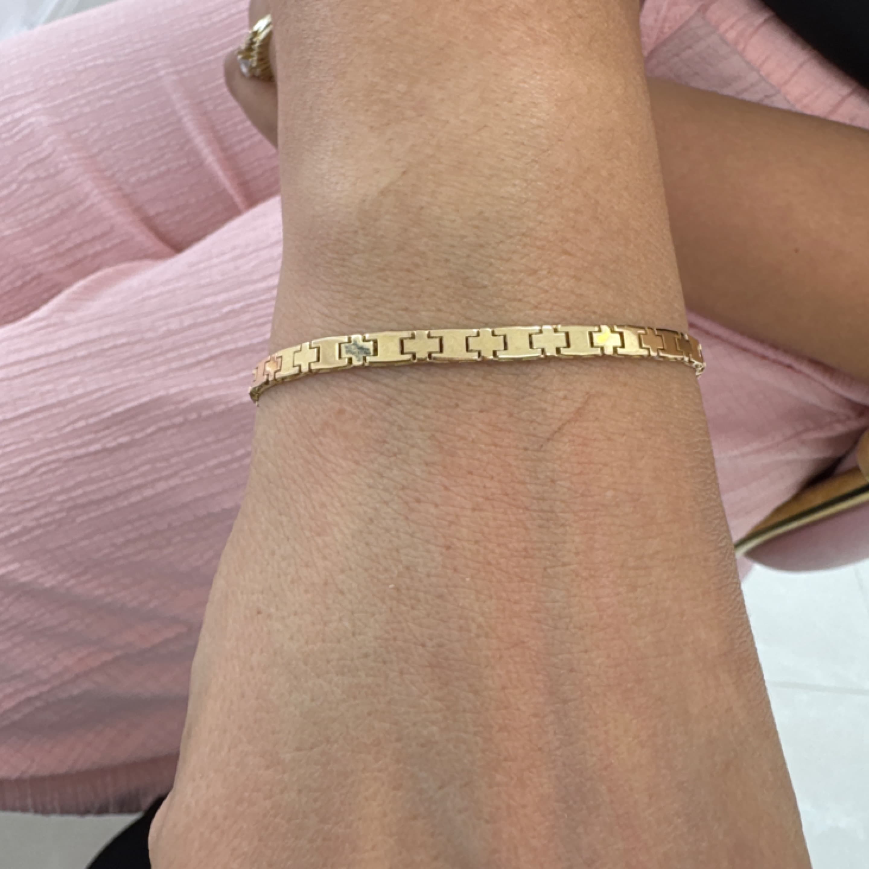 Plain bracelet 14KT