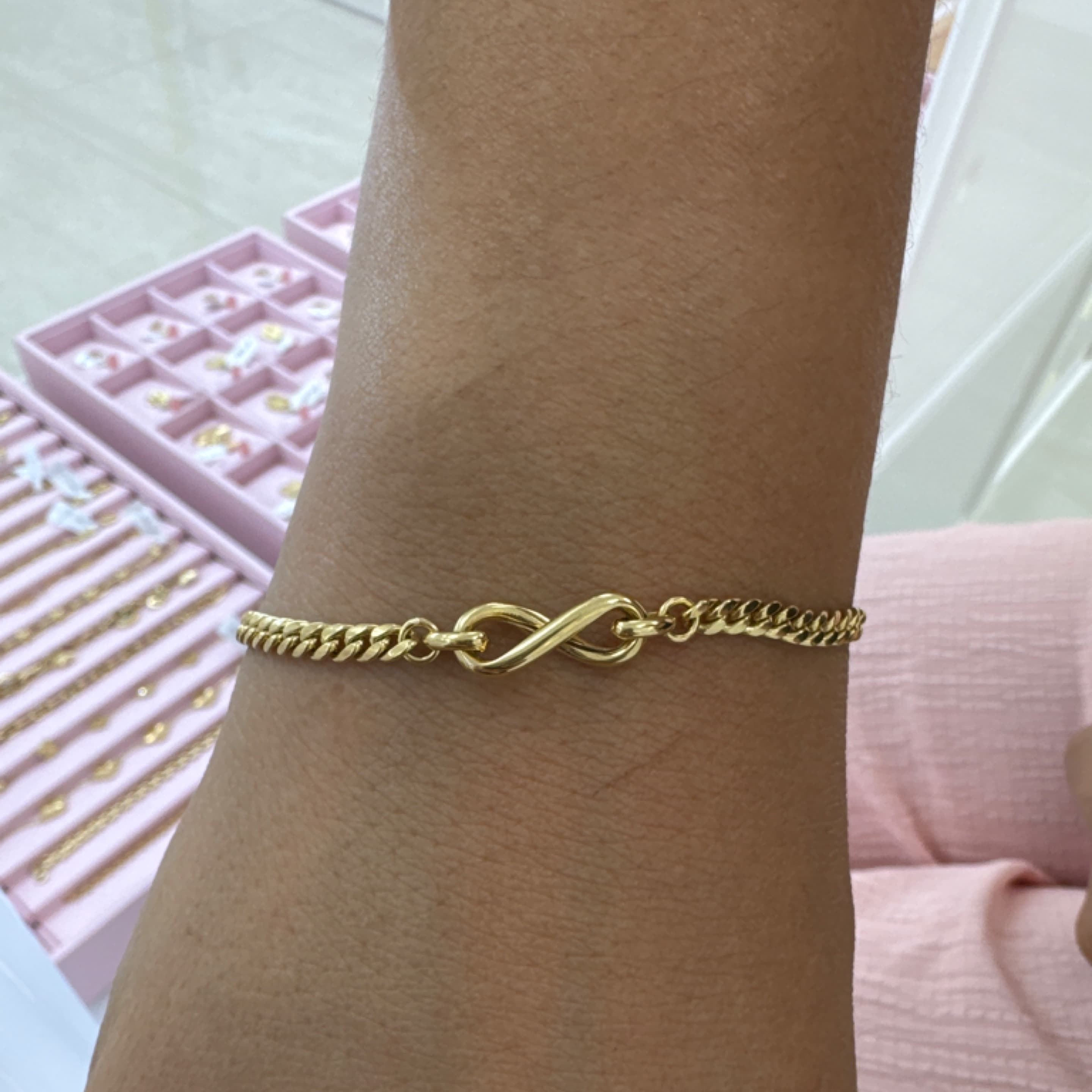 Infinity bracelet 14KT