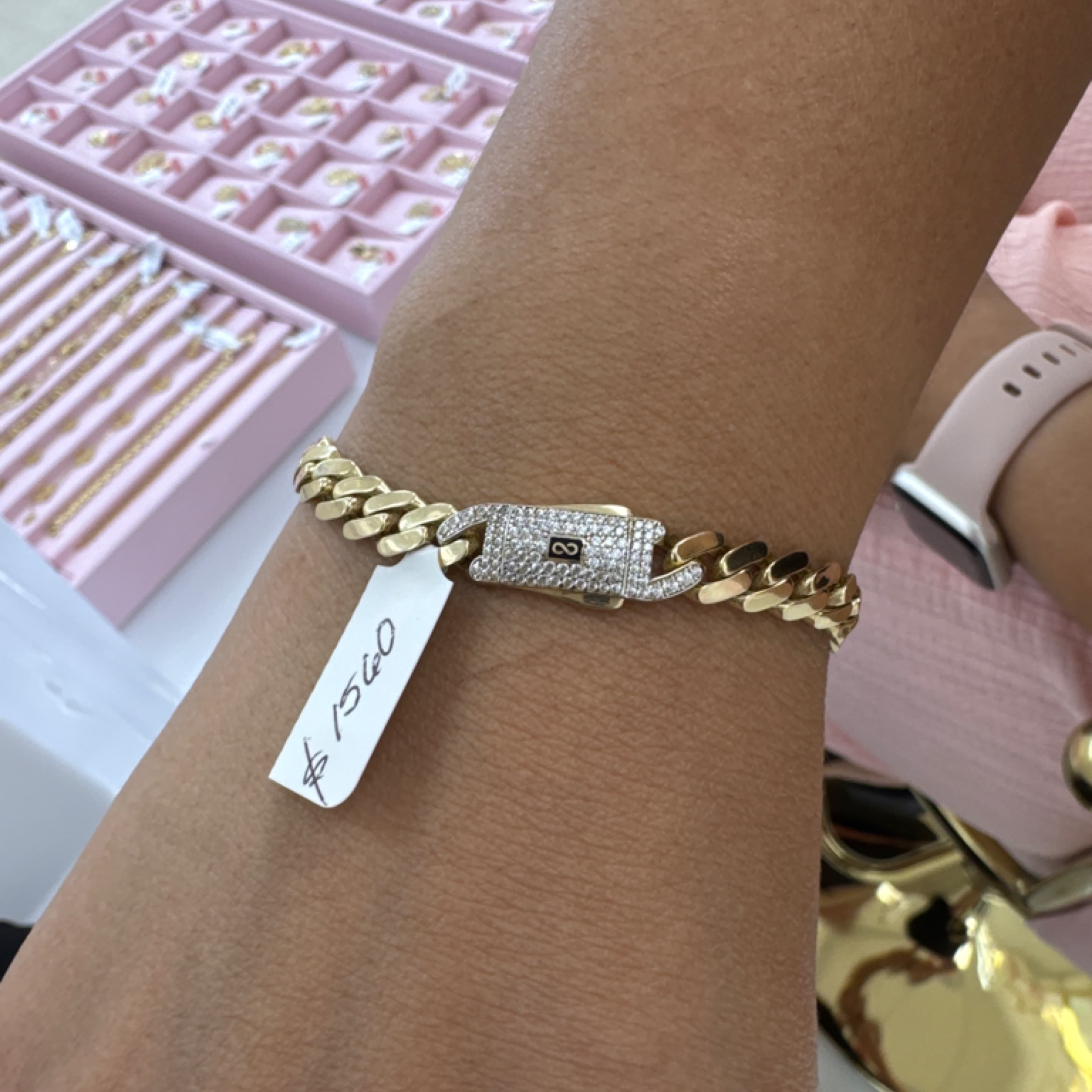 Monaci bracelet 6.5mm 14KT