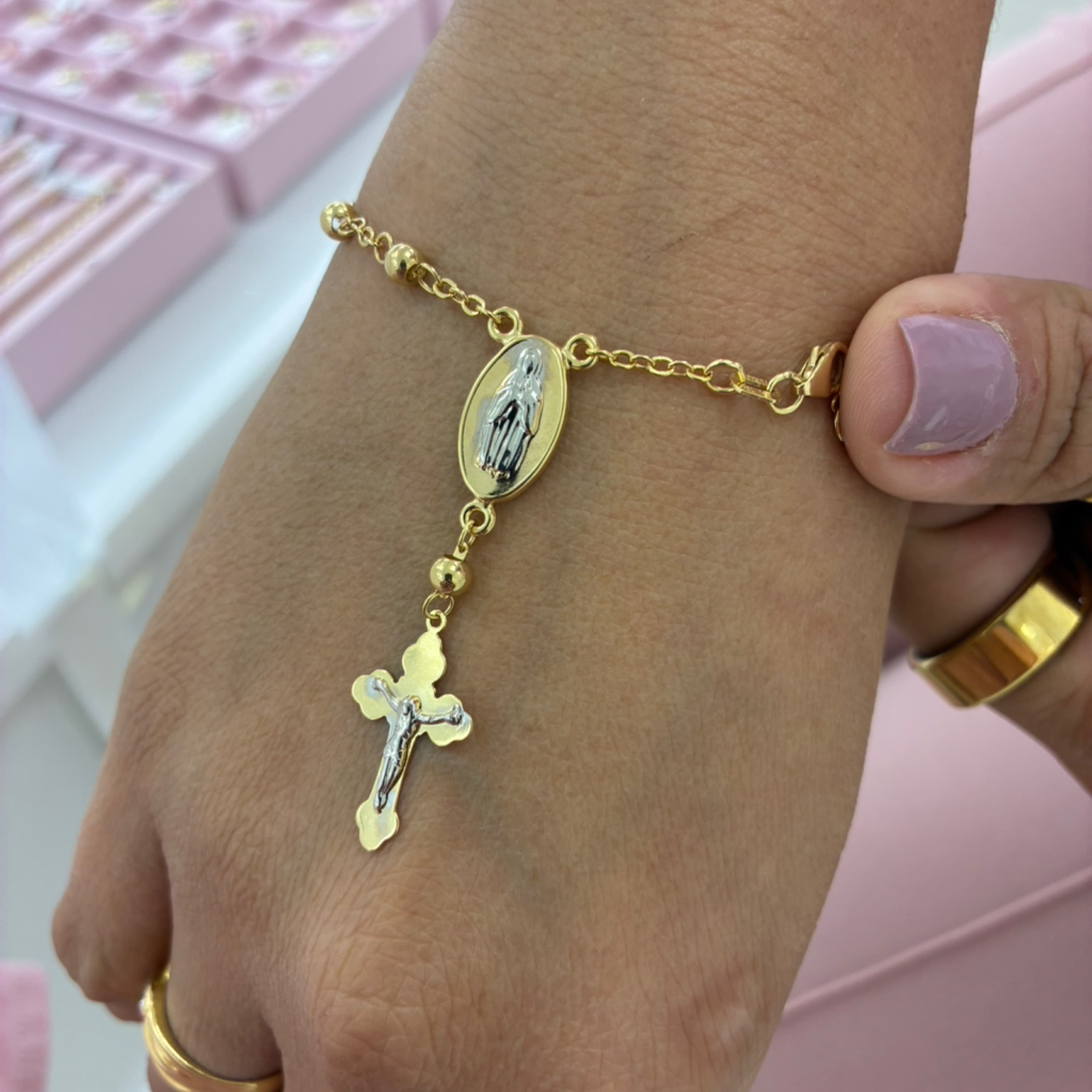 Rosario Bracelet 14KT