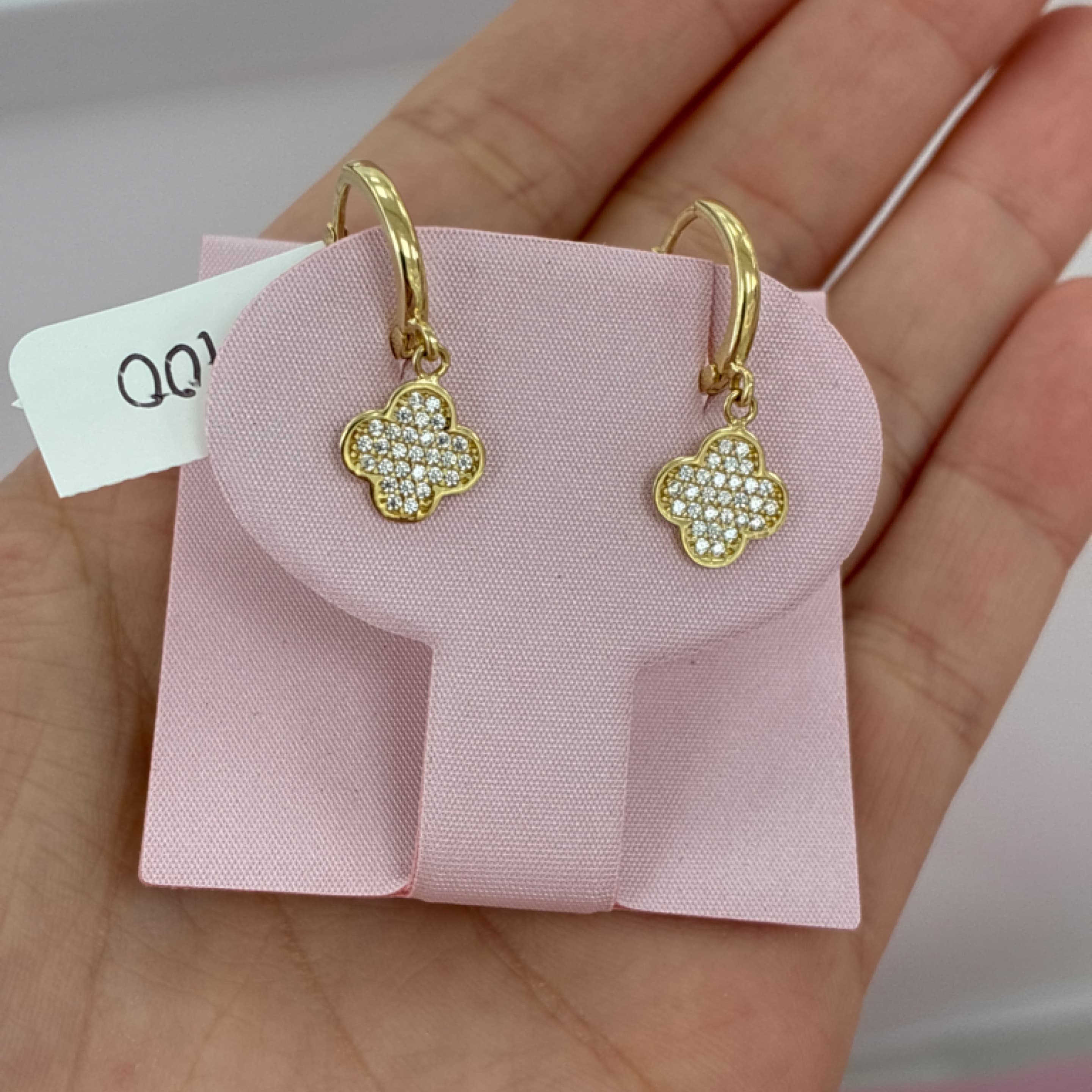 Flowers ZC Hoop 14KT
