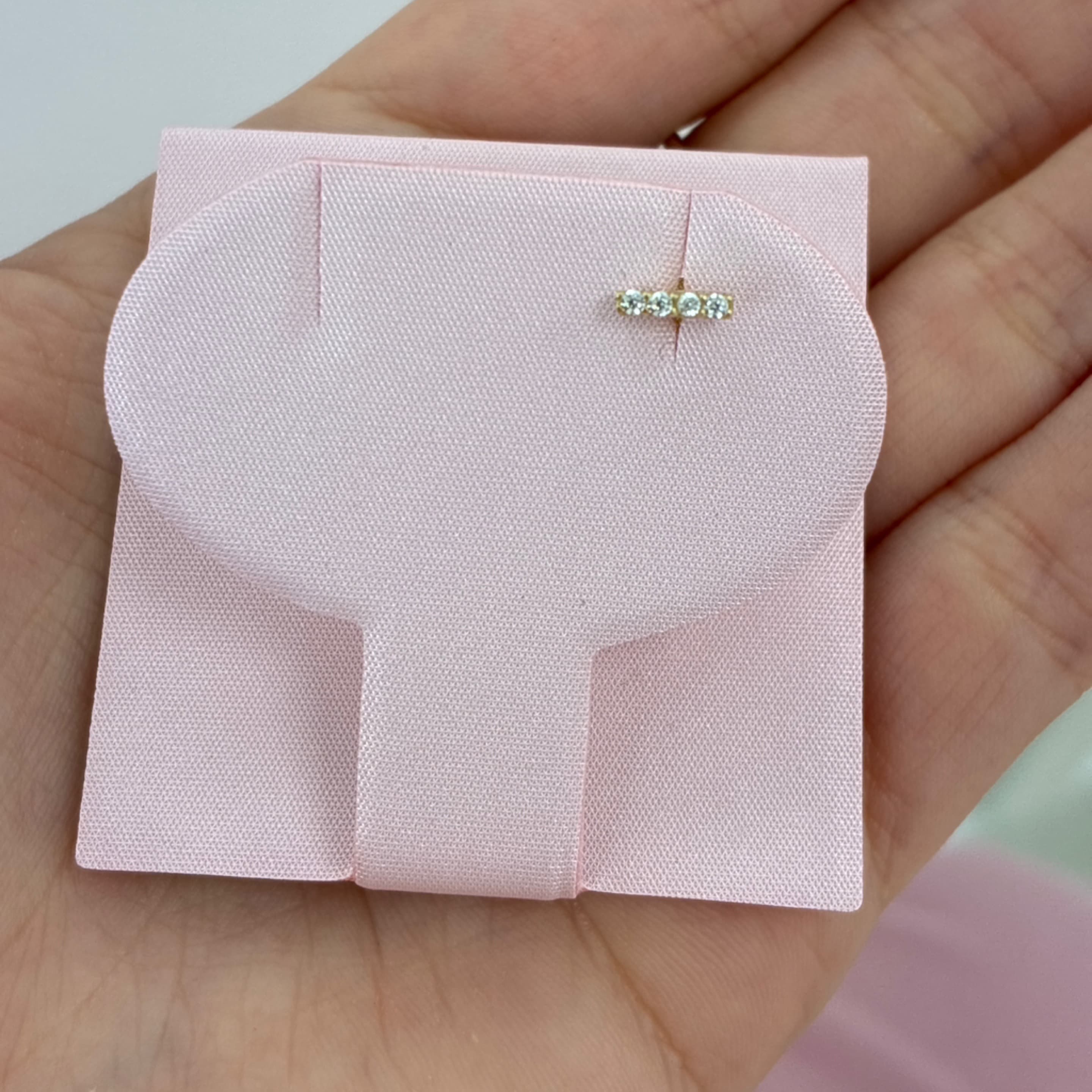 ZC ear piercing 14KT