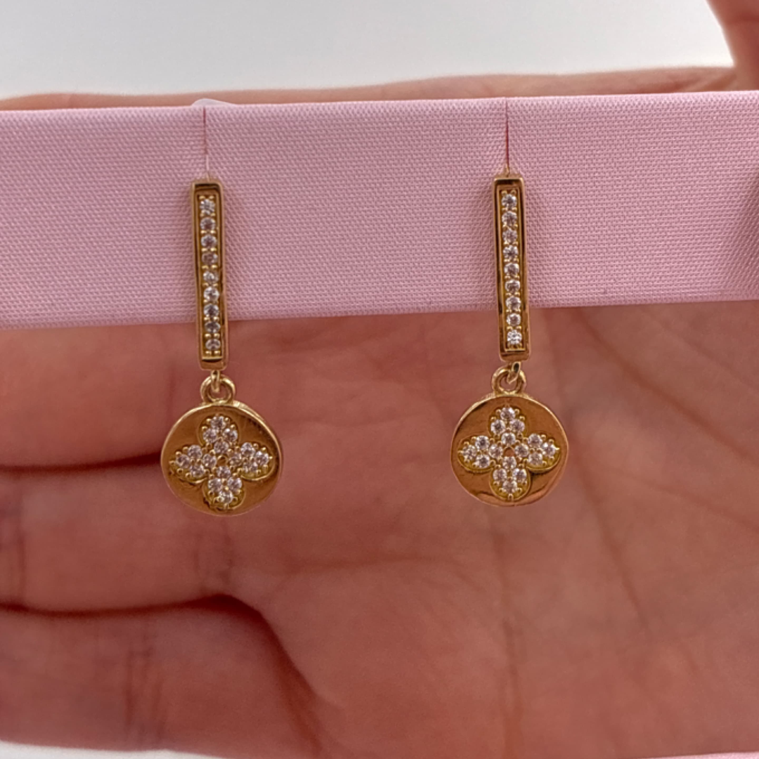Hoop flower ZC 14KT