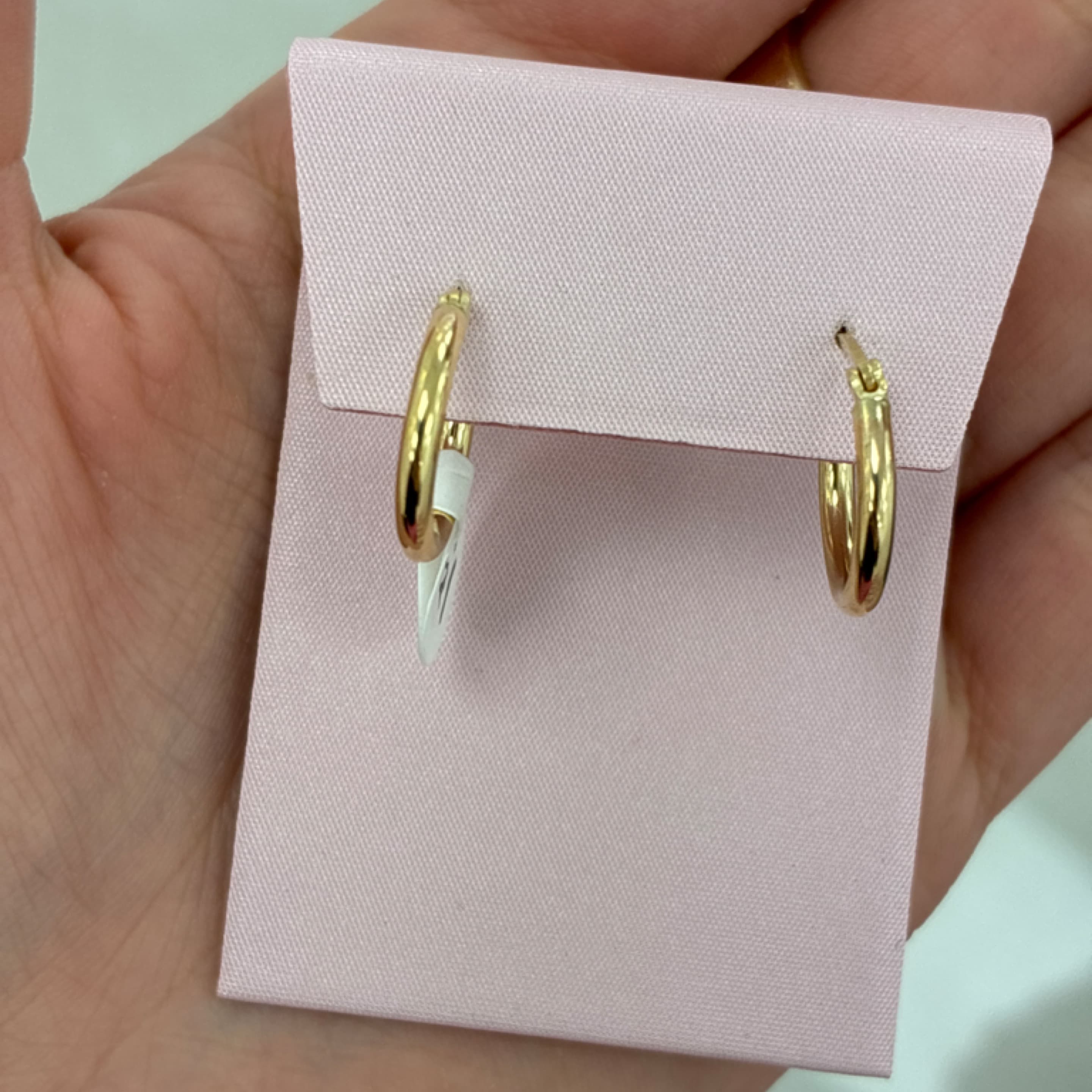 Baby hoop plain 10KT