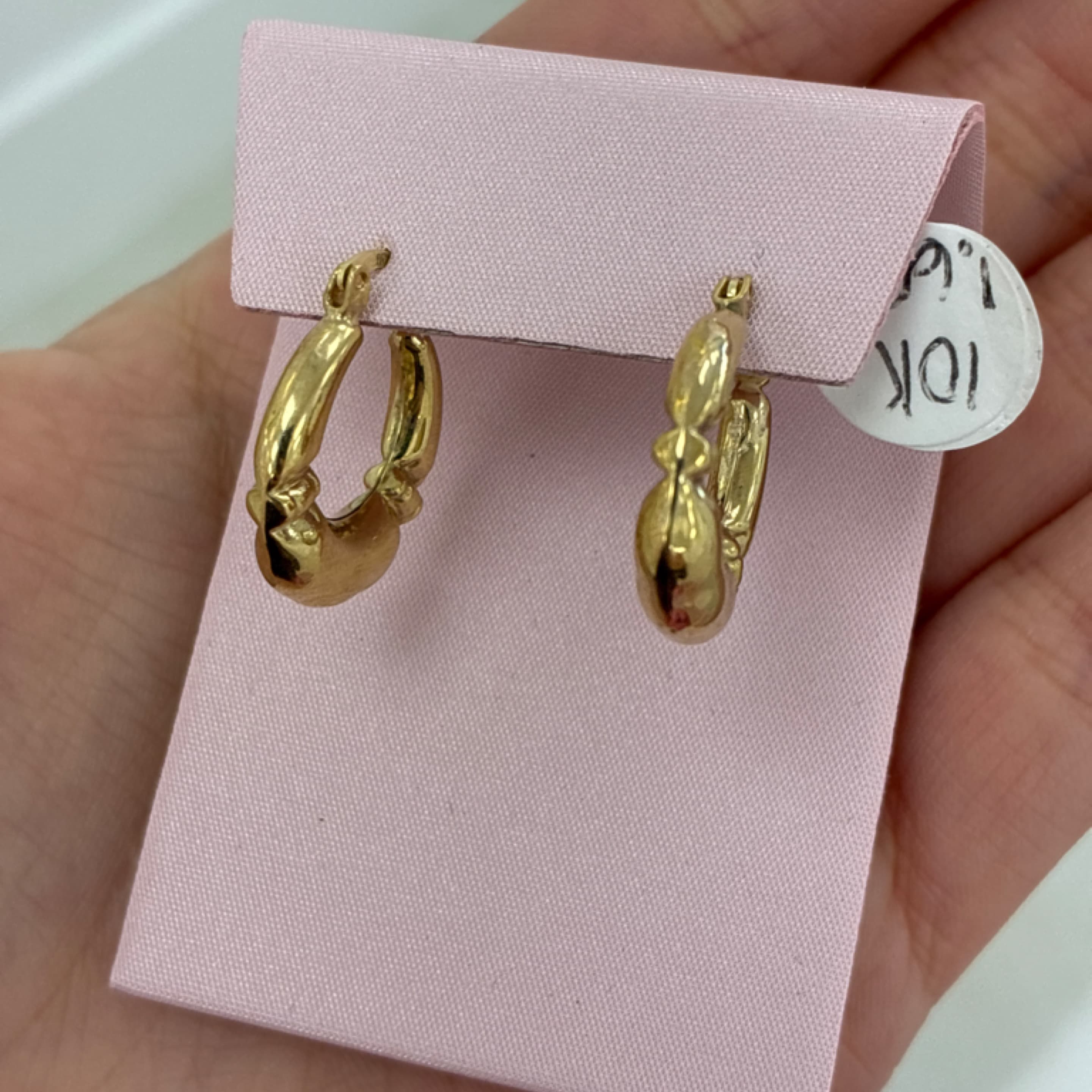 Fat baby hoop 10KT