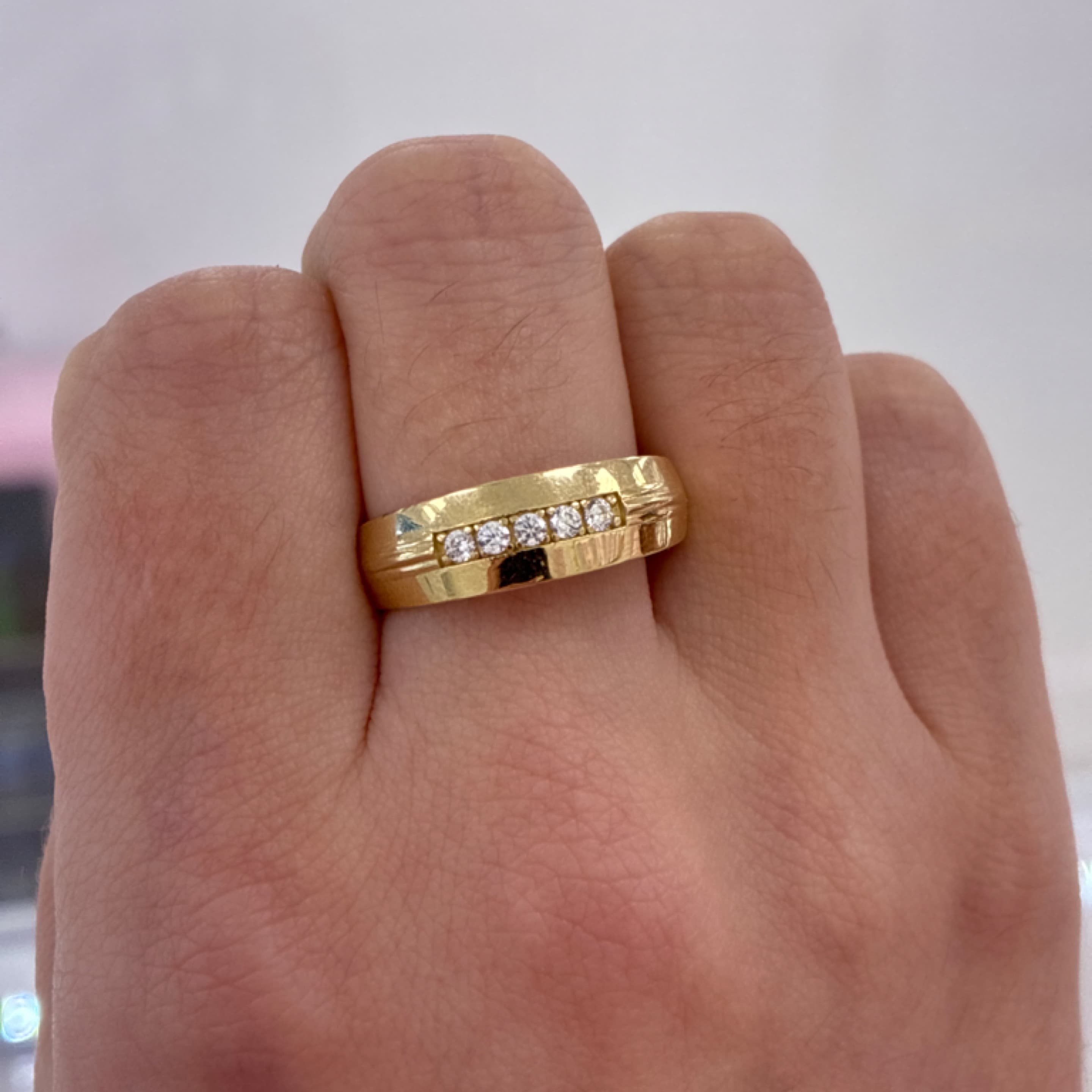 Alliance men ring Zc 14KT
