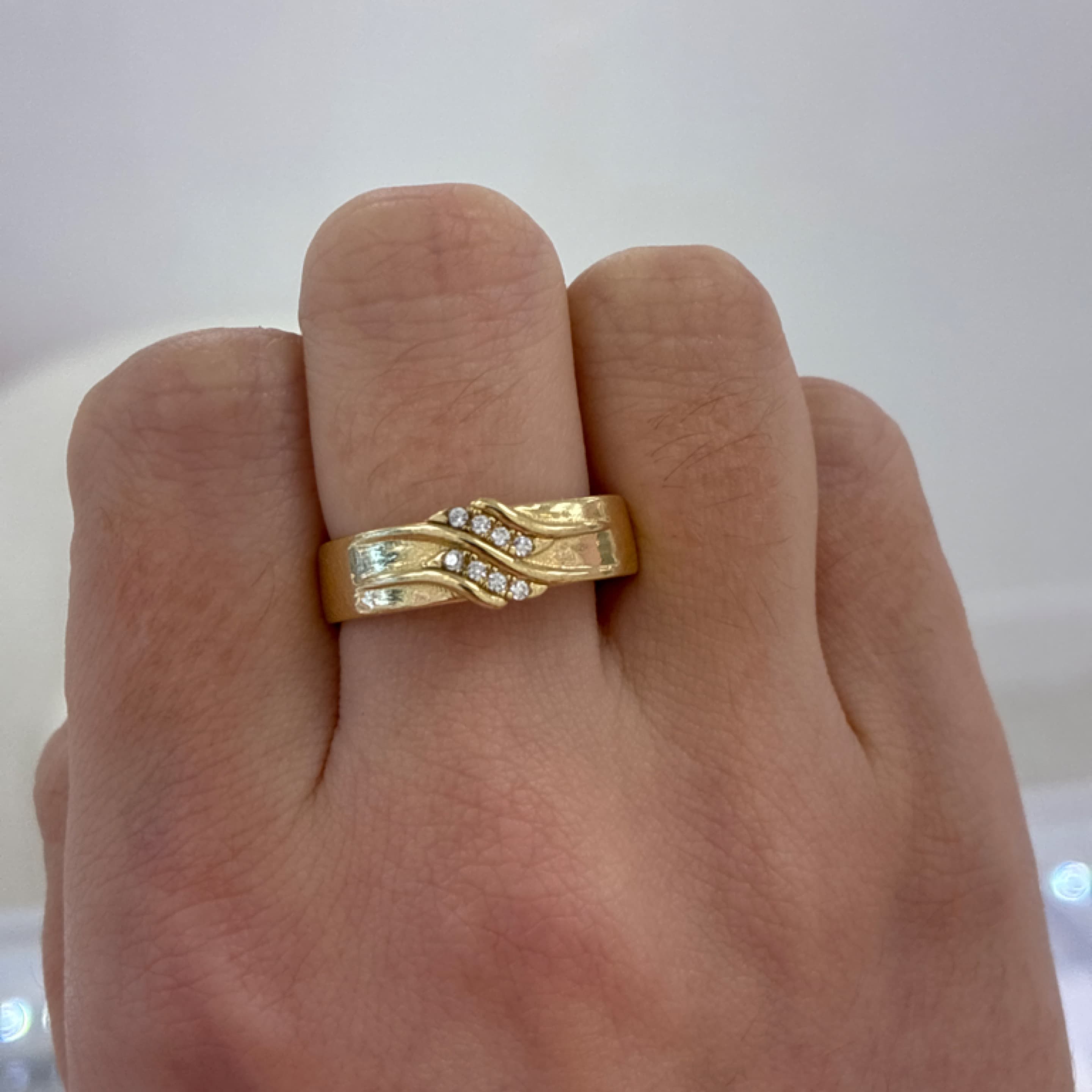 Waves Alliance men ring ZC 14KT