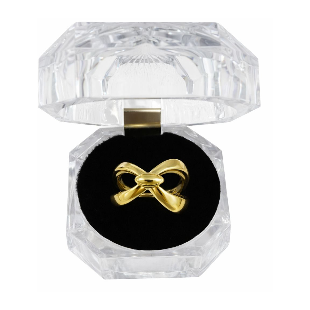 10K Gold Bow Design Ring