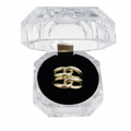 10K Gold Interlocked Design Ring