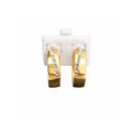14K Gold Hoop Earrings with Diamond Accents